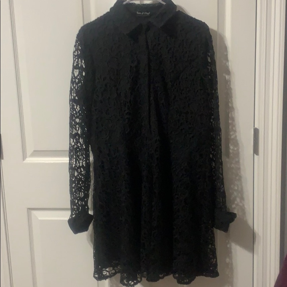 Union of Angel lace collar dress